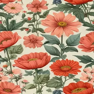 vintage flower illustration