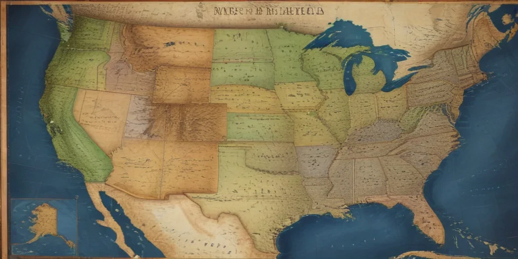 america map