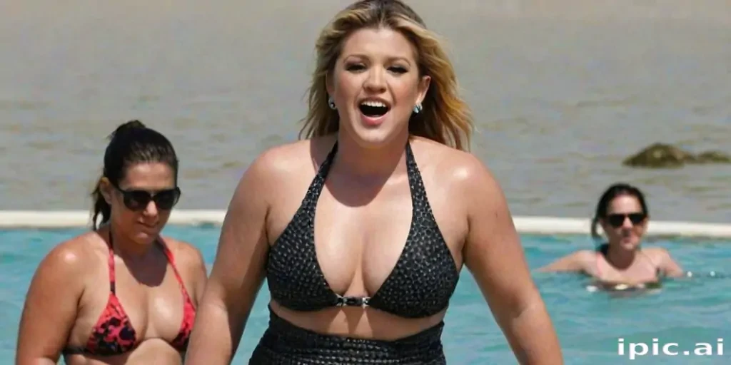 Kelly Clarkson in bikini