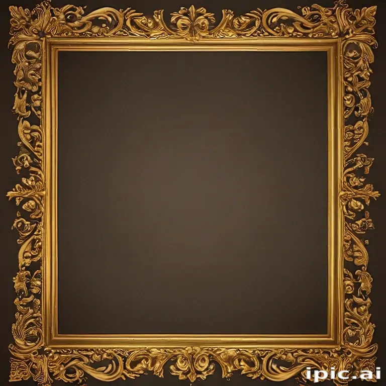 golden border