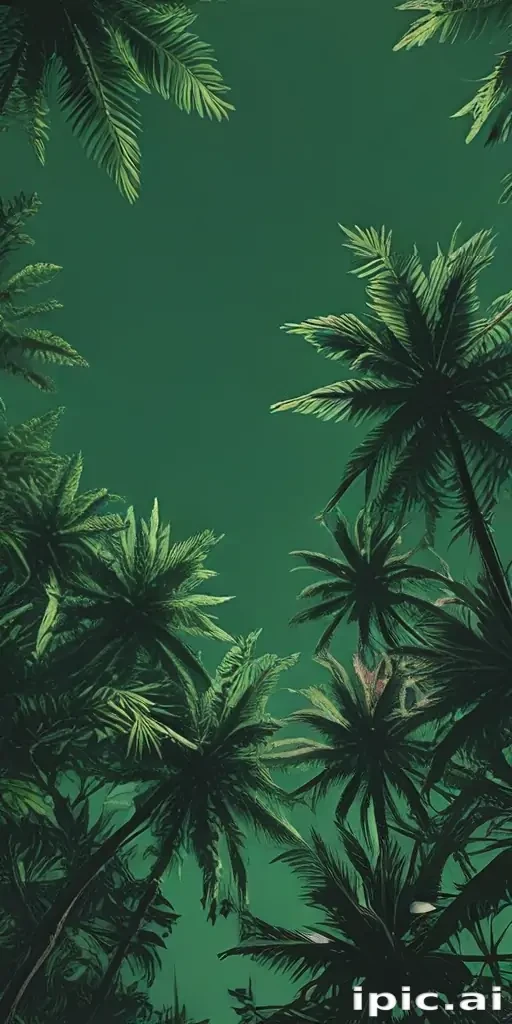 aesthetic green wallpapers