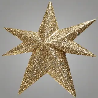glitter star png