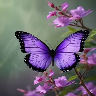 purple butterfly images