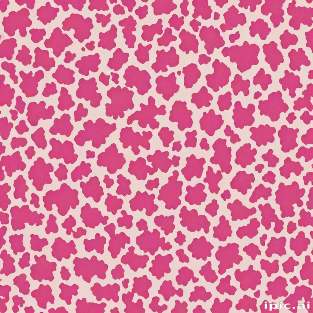 pink cow print wallpaper