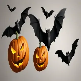 halloween bats png