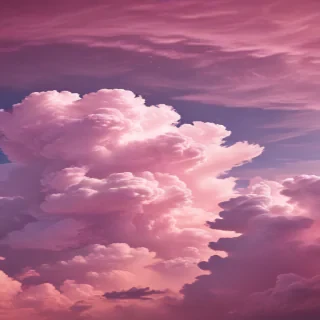 pink cloud wallpaper