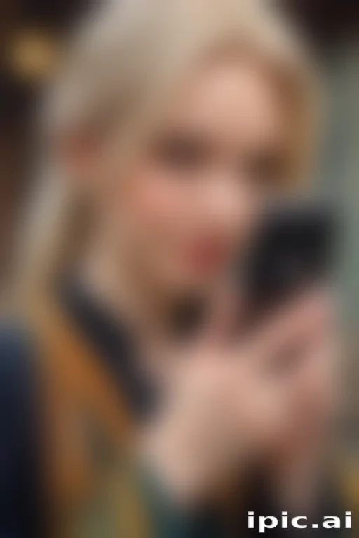 holding a phone