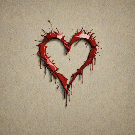 heart broke wallpaper