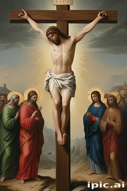 christ on the cross image