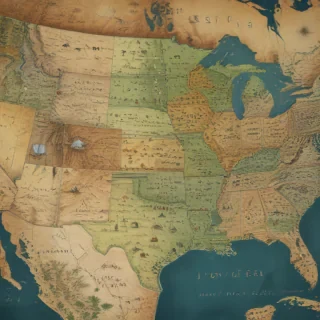 united states map