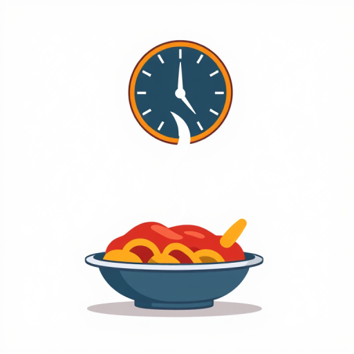 Create a high-resolution vector graphic icon representing 24-hour food delivery service with a steaming dish and a clock above, captured in a flat design style using a Canon EOS 5D Mark IV with an aperture of f/8, ISO 100, and a focal length of 50mm, ensuring a clean and modern aesthetic.