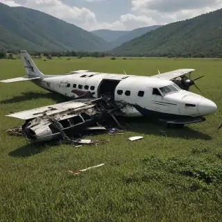 crashed plane png