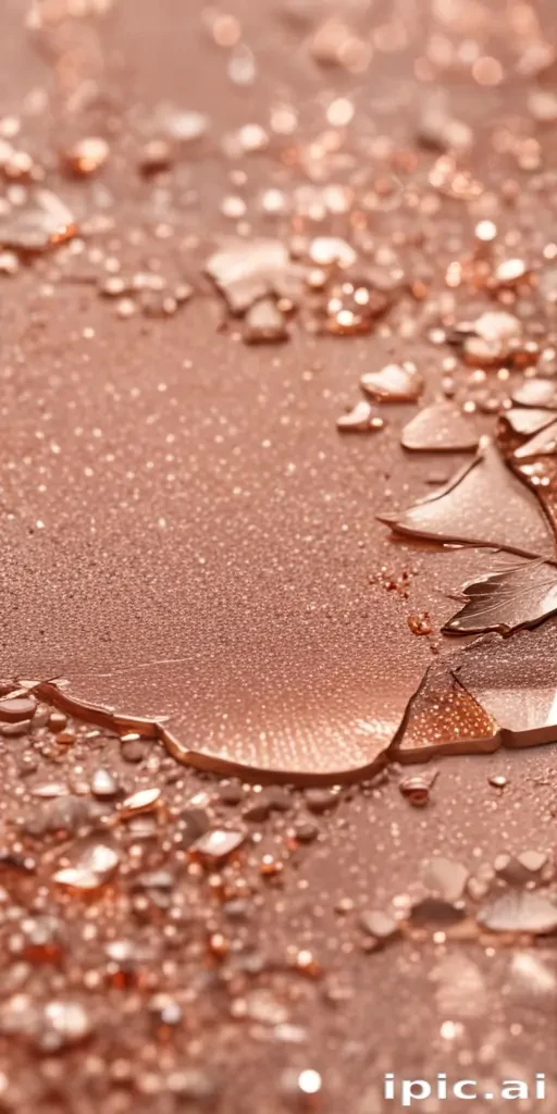 sparkly rose gold background
