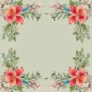 clipart floral border
