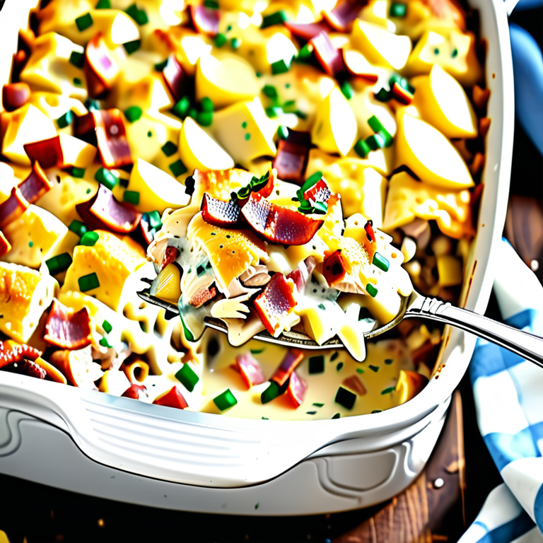 chicken bacon ranch casserole with potatoes