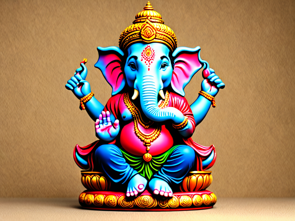 Interior 3D Lord Ganesha Wallpaper, For Home at Rs 35/square feet in  Dehradun | ID: 24008339897