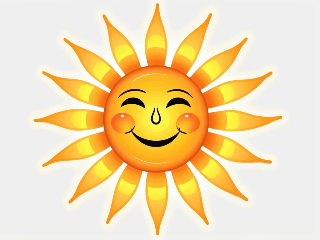 sun clip art png