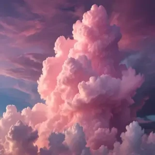 pink cloud wallpaper