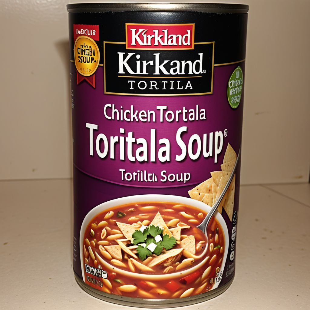 kirkland chicken tortilla soup nutrition