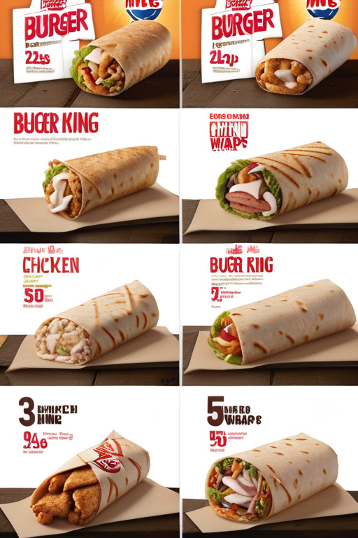 burger king chicken wraps nutrition