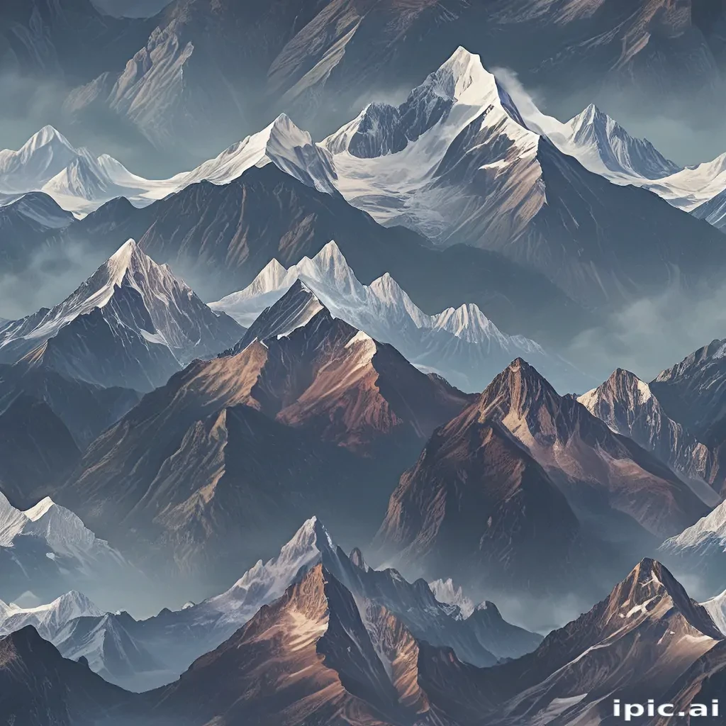 mountains transparent
