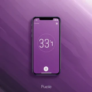 purple lockscreen