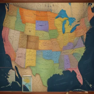 map of the usa states