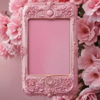 pink phone background