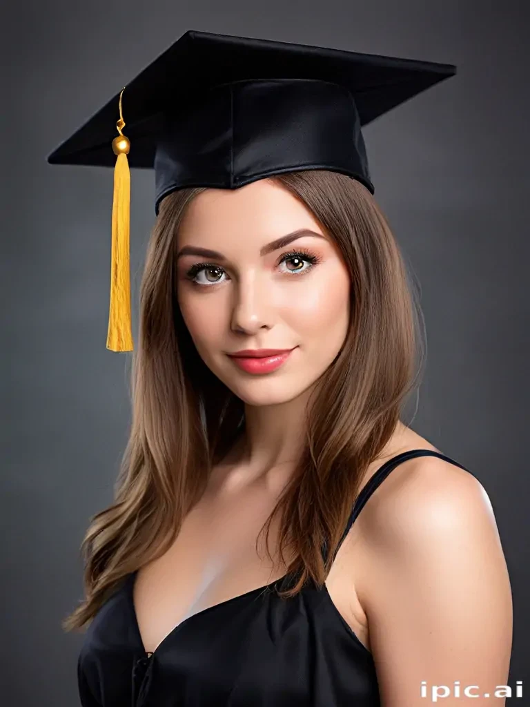 grad hat png