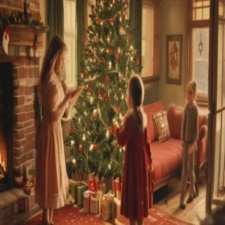 vintage christmas images to print