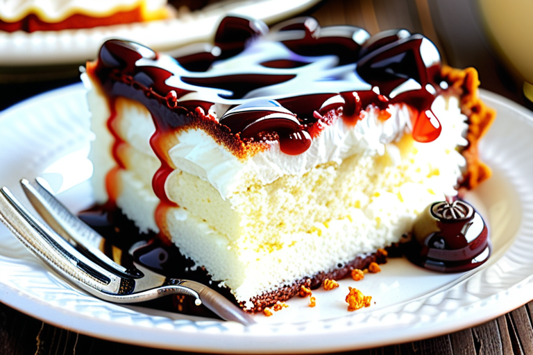 2 ingredient cake with pie filling