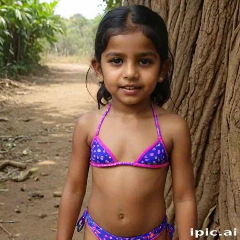 indian kid bikini