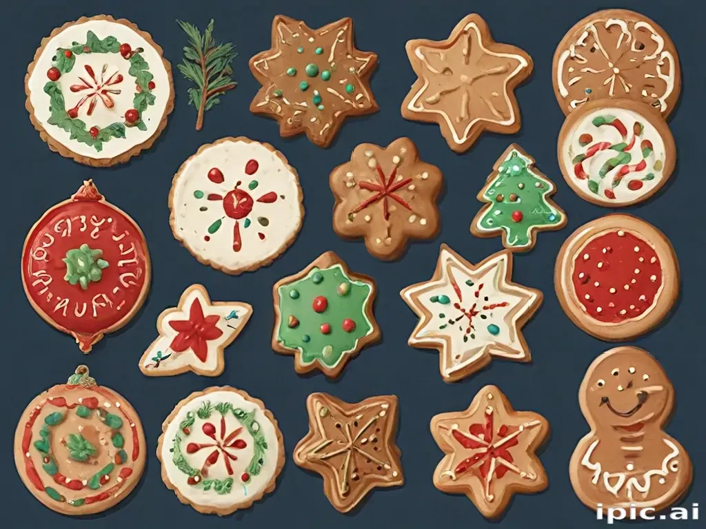 christmas cookies clip art