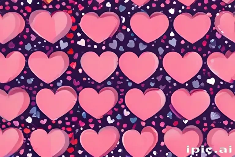 cute heart backgrounds