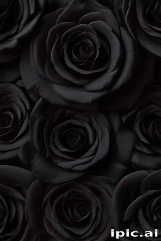 black rose background