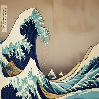 the great wave off kanagawa