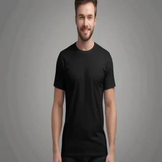 high resolution black t shirt template