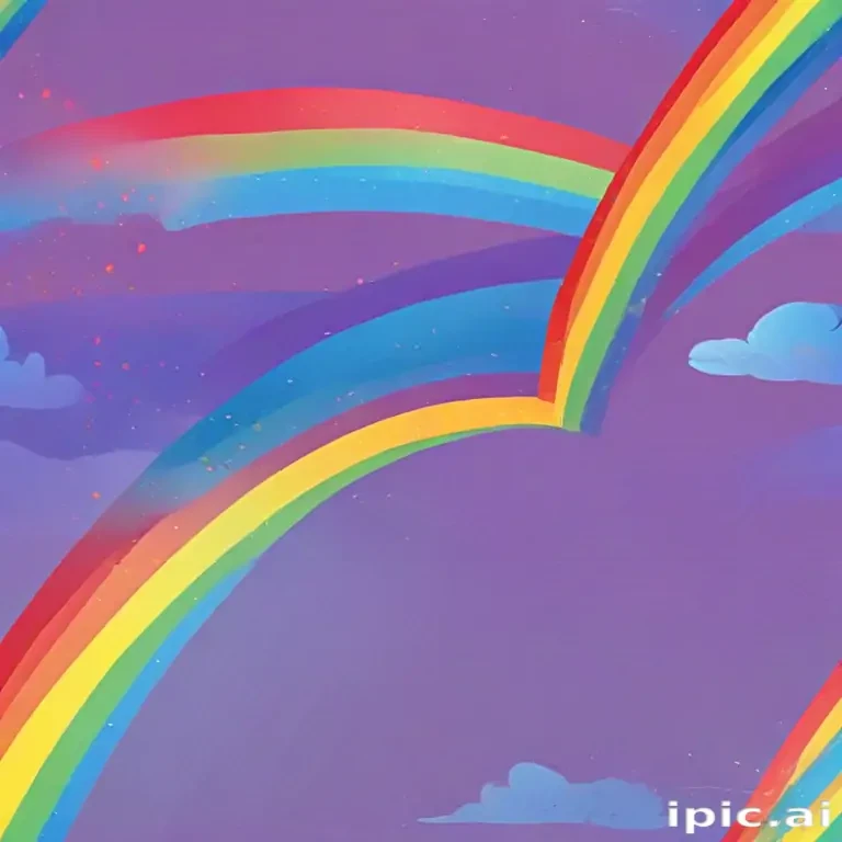 rainbow transparent background