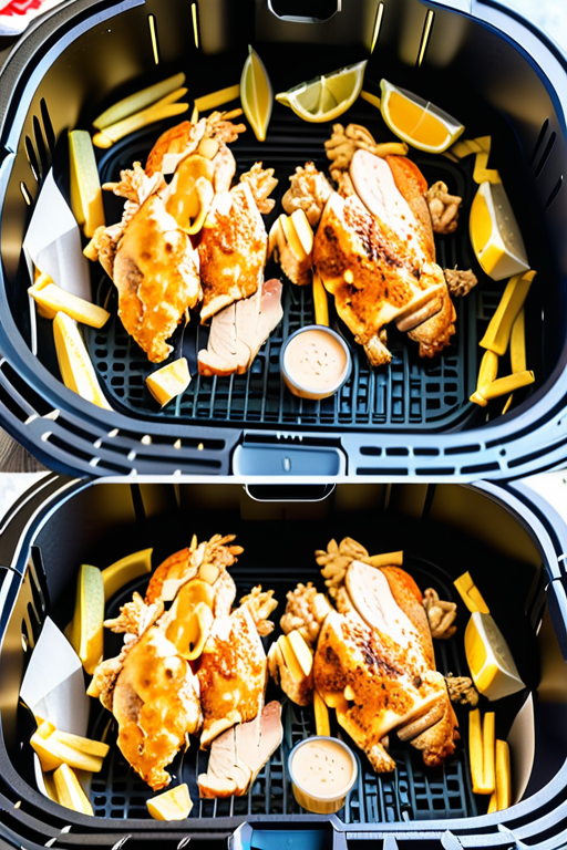 air fryer shake and bake chicken