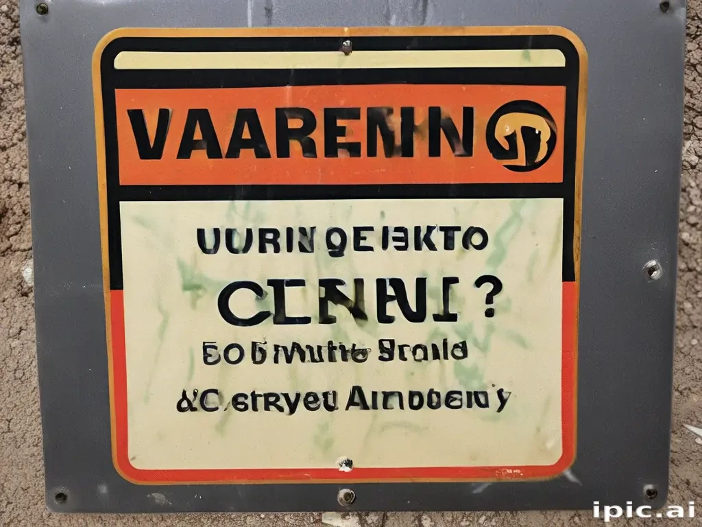 warning sign