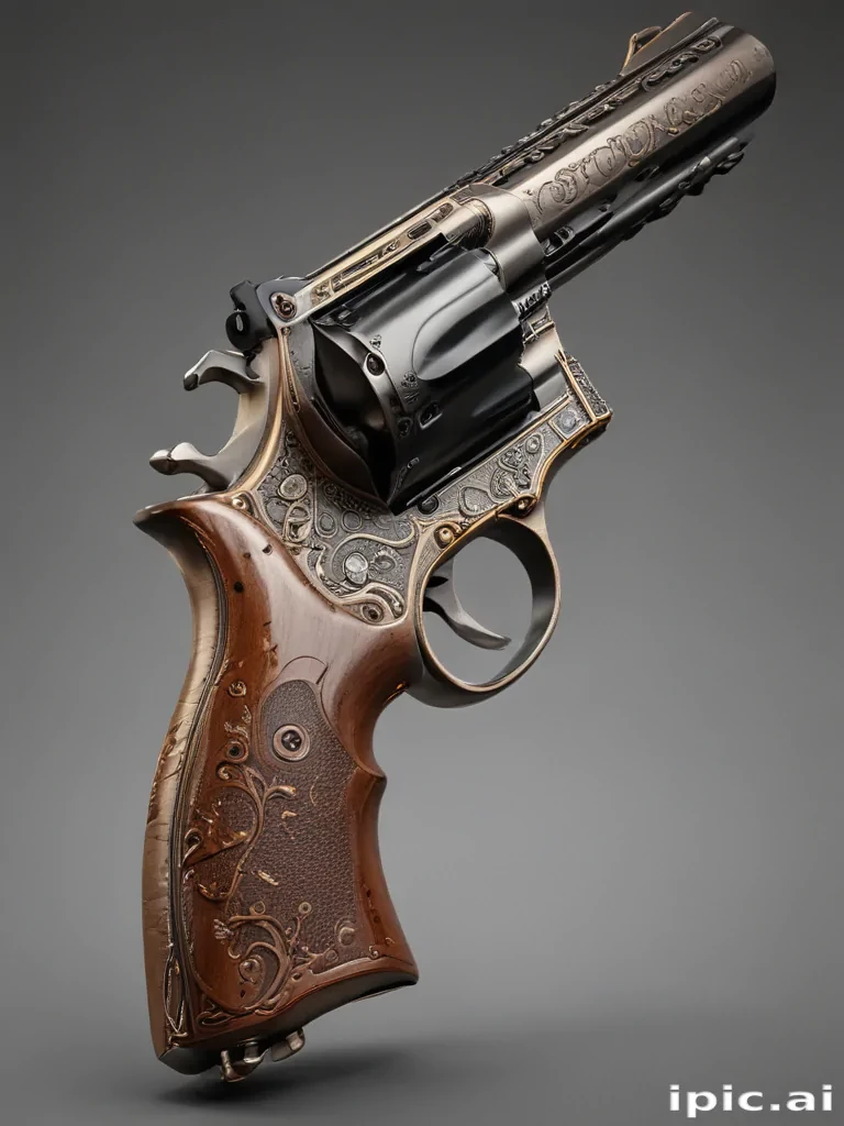 gun with transparent background