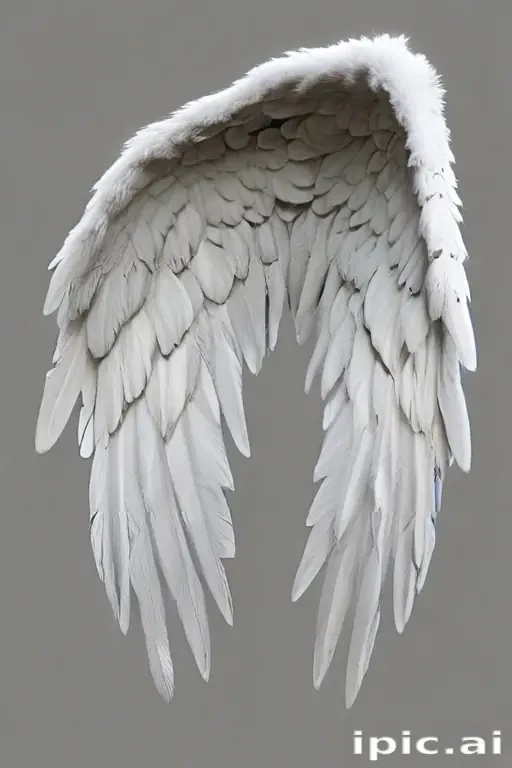 realistic angel wings png