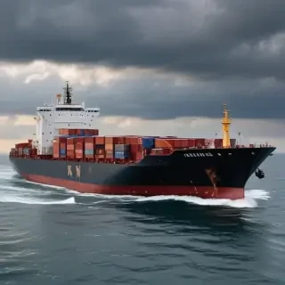 container ship