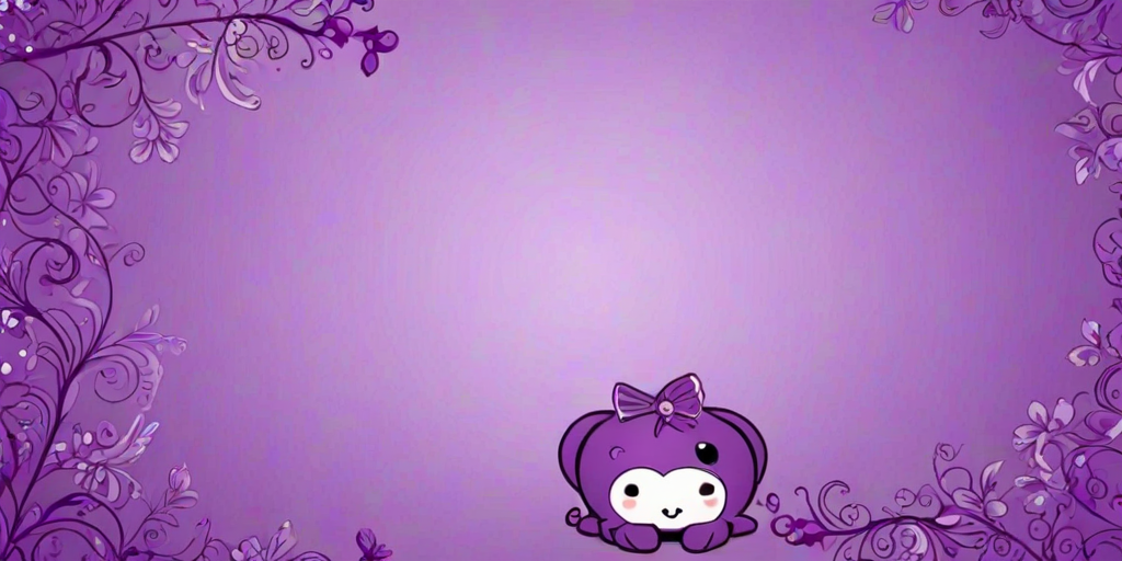 cute purple wallpapers