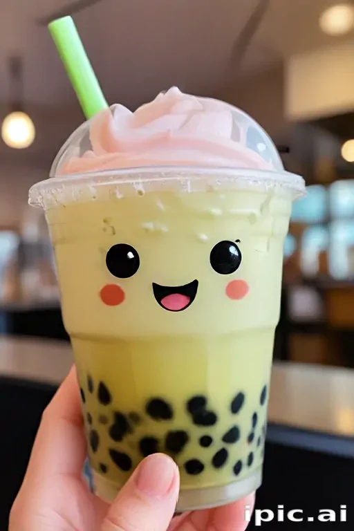 boba tea cute