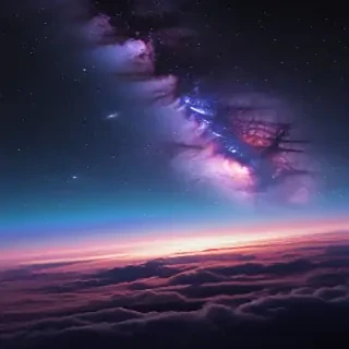 iphone galaxy background