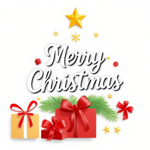 merry christmas png transparent