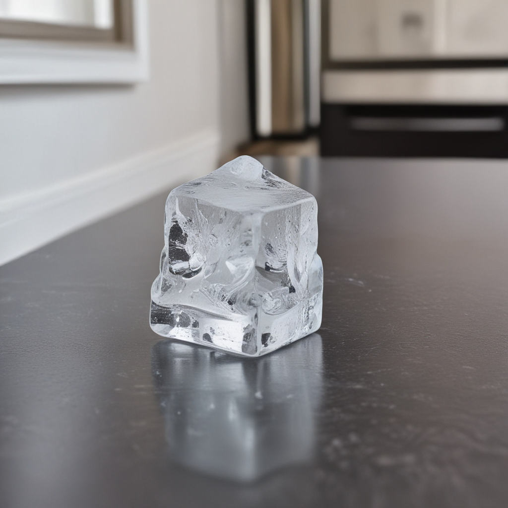ice in kitchen