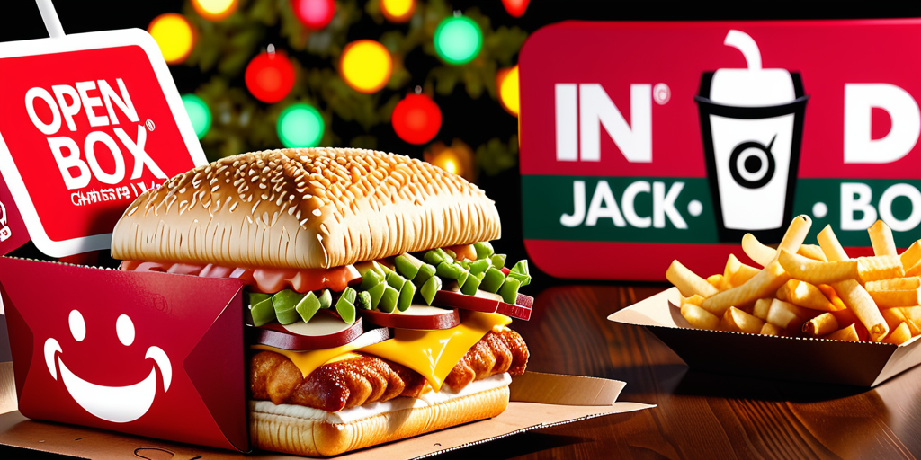 jack in box open christmas day