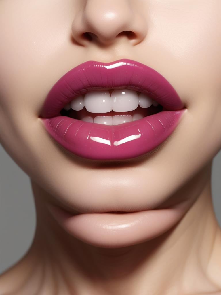 glossy lips png